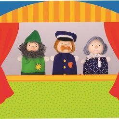 Kukiełki ze sceną – 3 pacynki