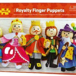 Pacynki na palec rodzina królewska