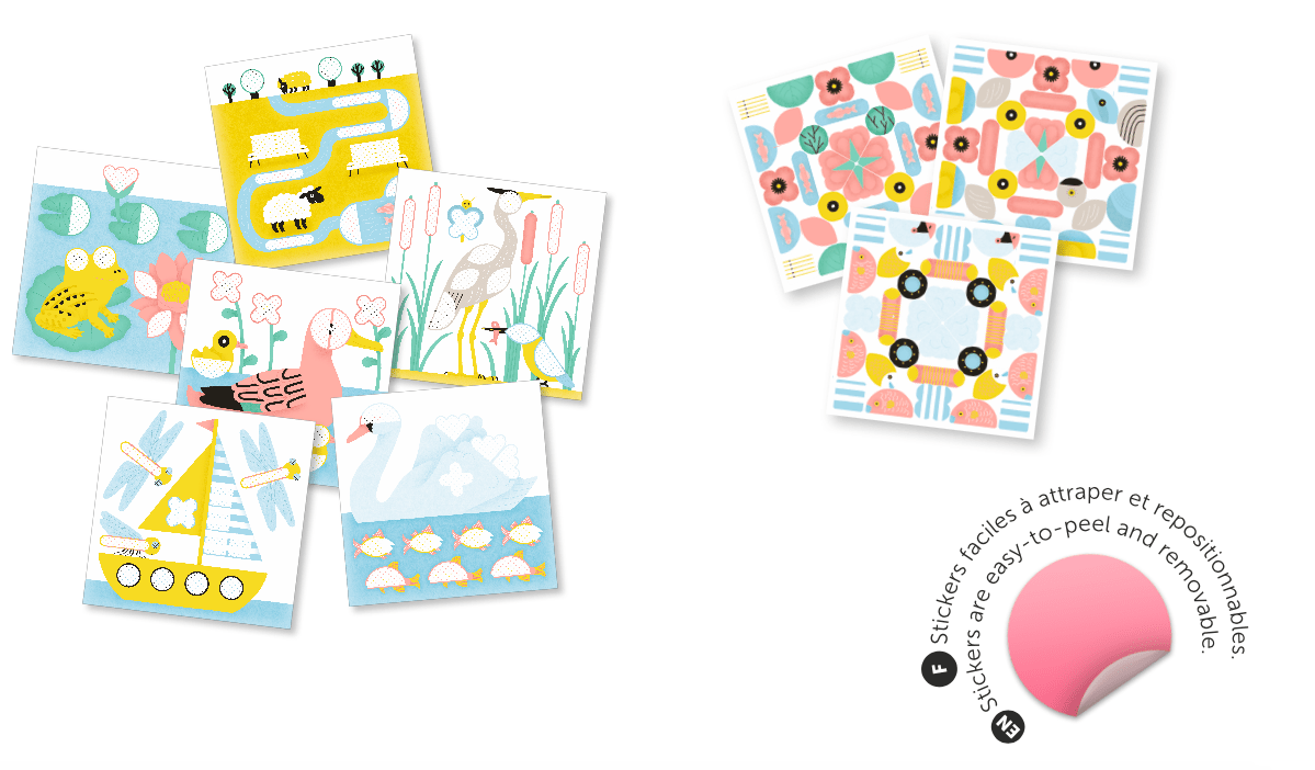 Moje pierwsze naklejki Rzeka Moje pierwsze naklejki Rzeka