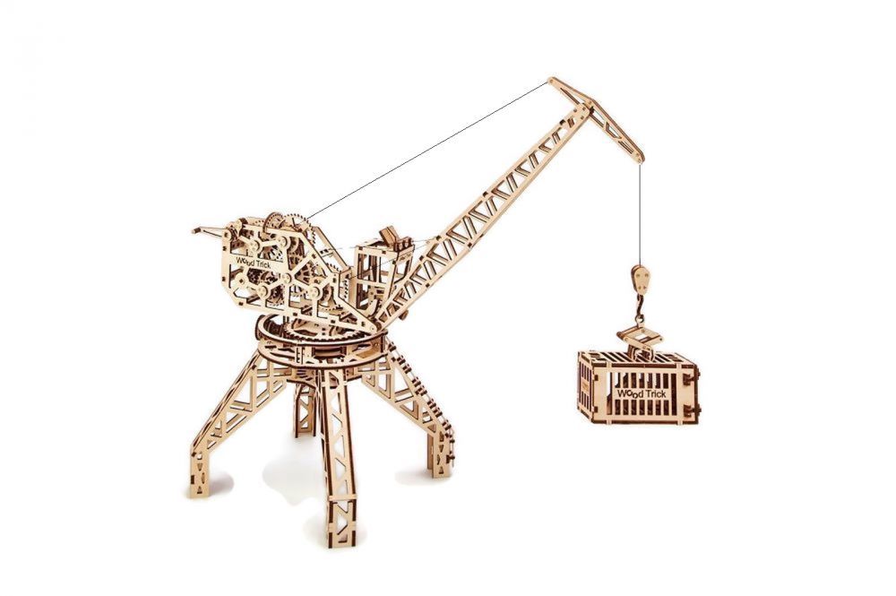 Puzzle mechaniczne 3D Dźwig Puzzle mechaniczne 3D Dźwig