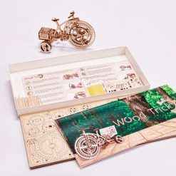 Puzzle mechaniczne 3D rower