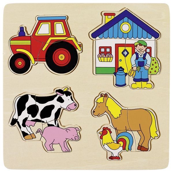 Puzzle na podstawie farmer Puzzle na podstawie farmer