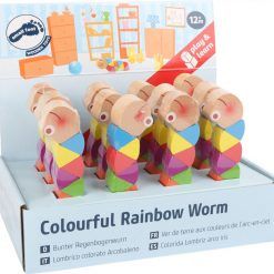 Robaczek elastyczny kolorowy