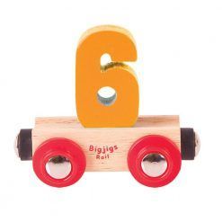 Wagonik cyferka 6