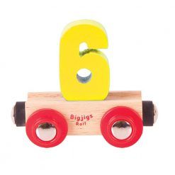 Wagonik cyferka 6