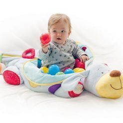 Wielofunkcyjny pies z piłeczkami