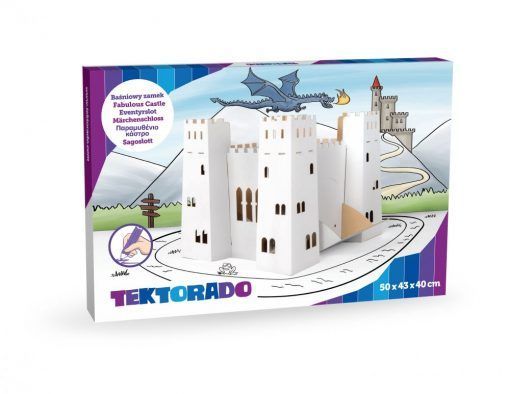Zabawka kartonowa – baśniowy zamek
