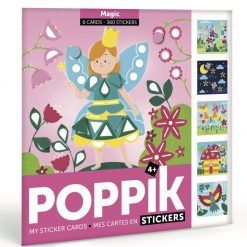 Pocztówki z naklejkami Magia