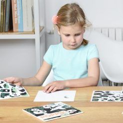 Naklejki - puzzle Dzikie zwierzęta