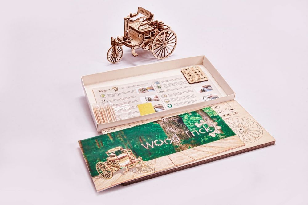 Puzzle 3D pierwszy samochód Puzzle 3D pierwszy samochód