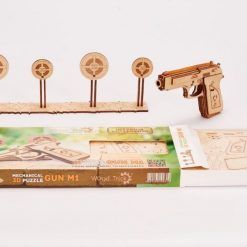 Puzzle mechaniczne strzelnica