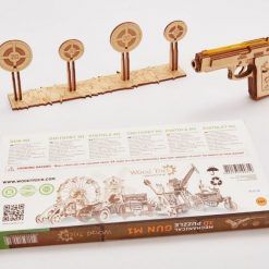 Puzzle mechaniczne strzelnica