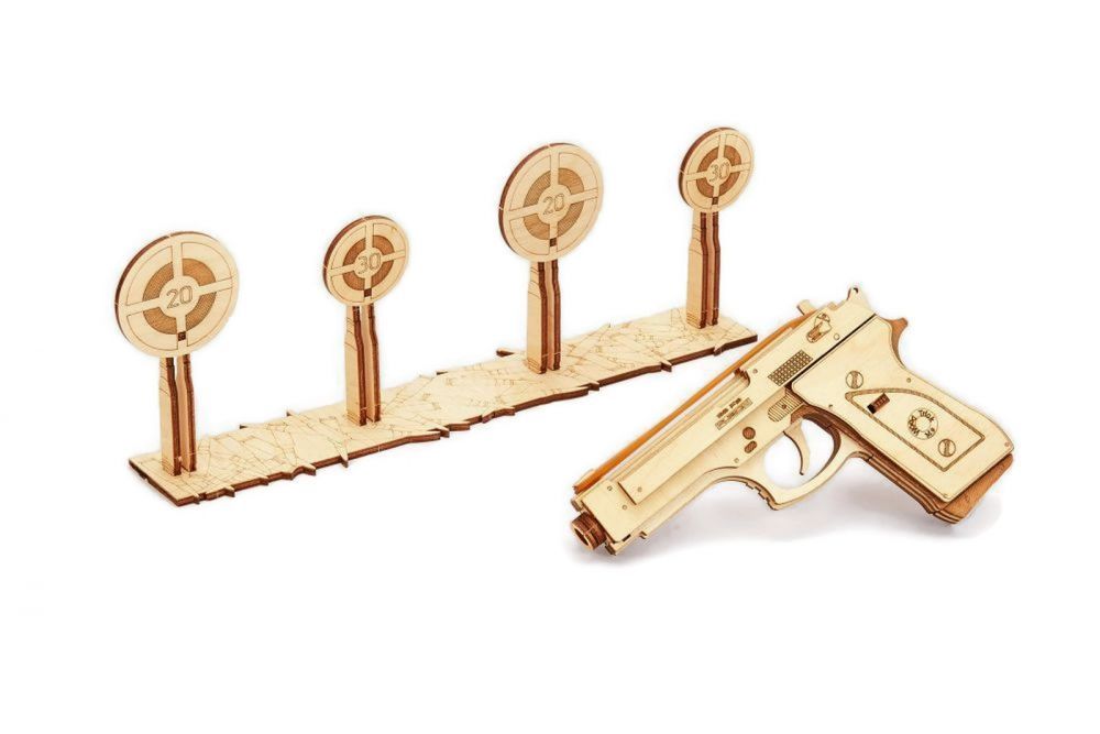 Puzzle mechaniczne strzelnica Puzzle mechaniczne strzelnica