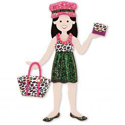 Wypukłe naklejki świat mody