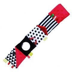 Książeczka pluszowa dla maluszka czerwona