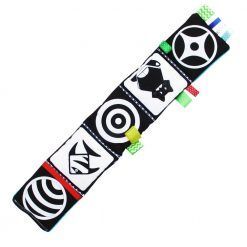 Książeczka pluszowa dla maluszka czerwona