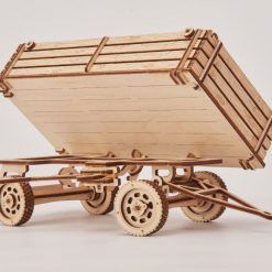 Przyczepa do traktora - puzzle mechaniczne 3D