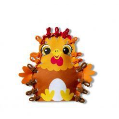 DIY Zwiąż to – pacynki farma