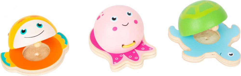 Kastaniety stworzenia morskie Kastaniety stworzenia morskie