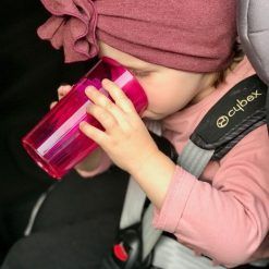 Kubek treningowy dla dziecka różowy