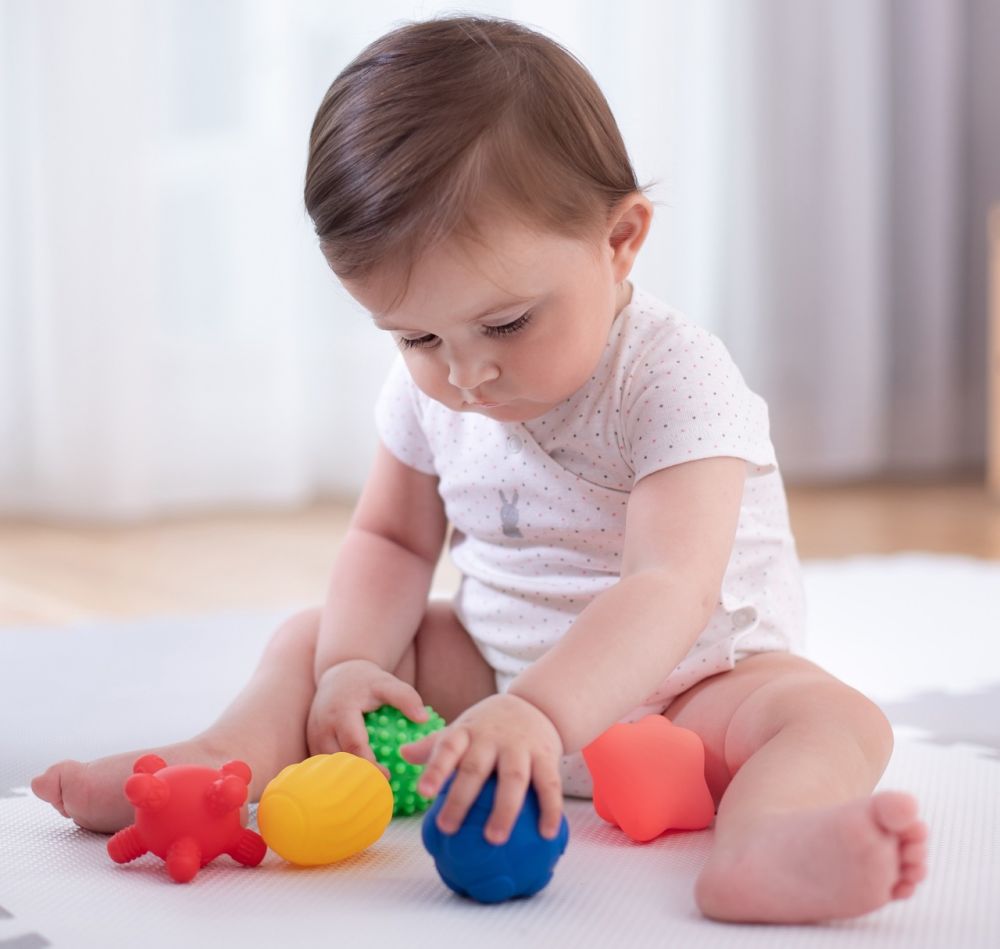 Piłki sensoryczne 5 sztuk Piłki sensoryczne 5 sztuk