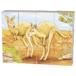 Puzzle kocki zwierzęta Australii