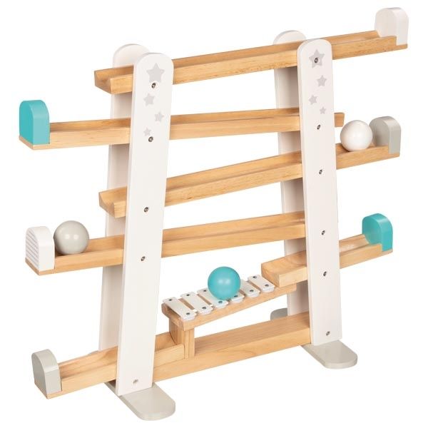 Tor kulkowy z ksylofonem pastel Tor kulkowy z ksylofonem pastel