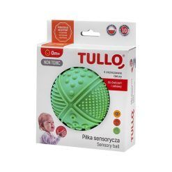 Piłeczka sensoryczna 4 faktury 3 kolory