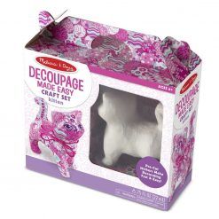 Decoupage zestaw z kotkiem
