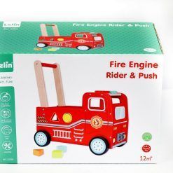 Jeździk pchacz wóz strażacki