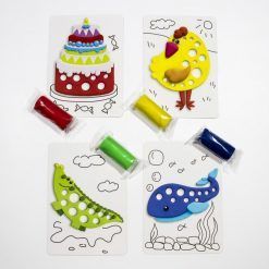 Masa plastyczna z szablonami 2