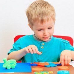 Masa plastyczna z foremkami