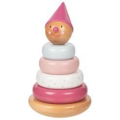 Pajacyk na paliku różowy