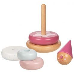 Pajacyk na paliku różowy