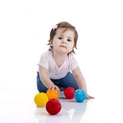 Piłki sensoryczne buźki 6 sztuk