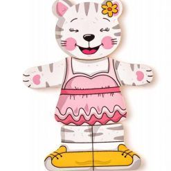 Puzzle kotek do ubierania