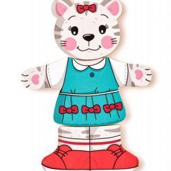 Puzzle kotek do ubierania