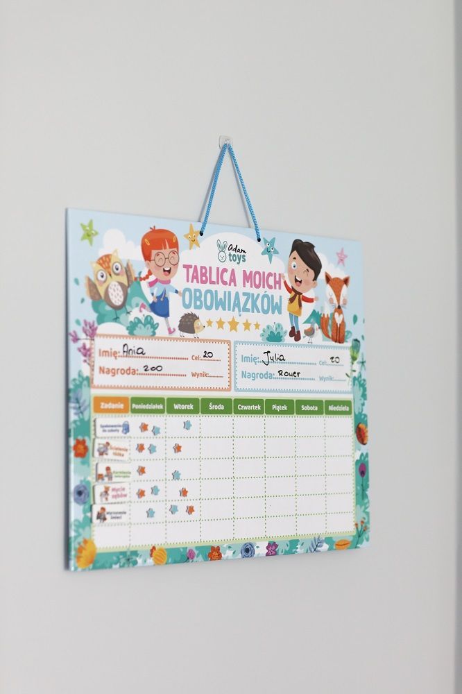 Tablica moich obowiązków Tablica moich obowiązków