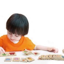 Układanka i gra sortuj kształty