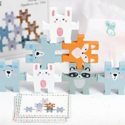 Układanka piramida zwierząt