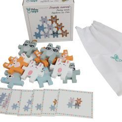 Układanka piramida zwierząt