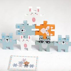 Układanka piramida zwierząt