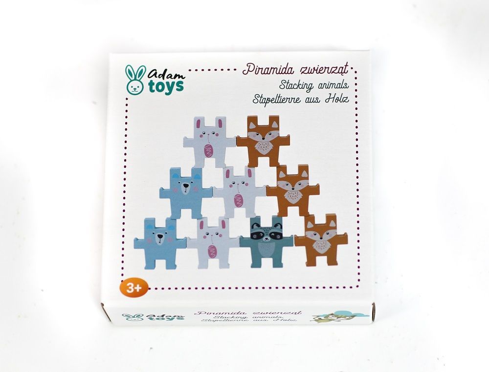Układanka piramida zwierząt Układanka piramida zwierząt