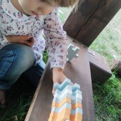 Układanka piramida zwierząt