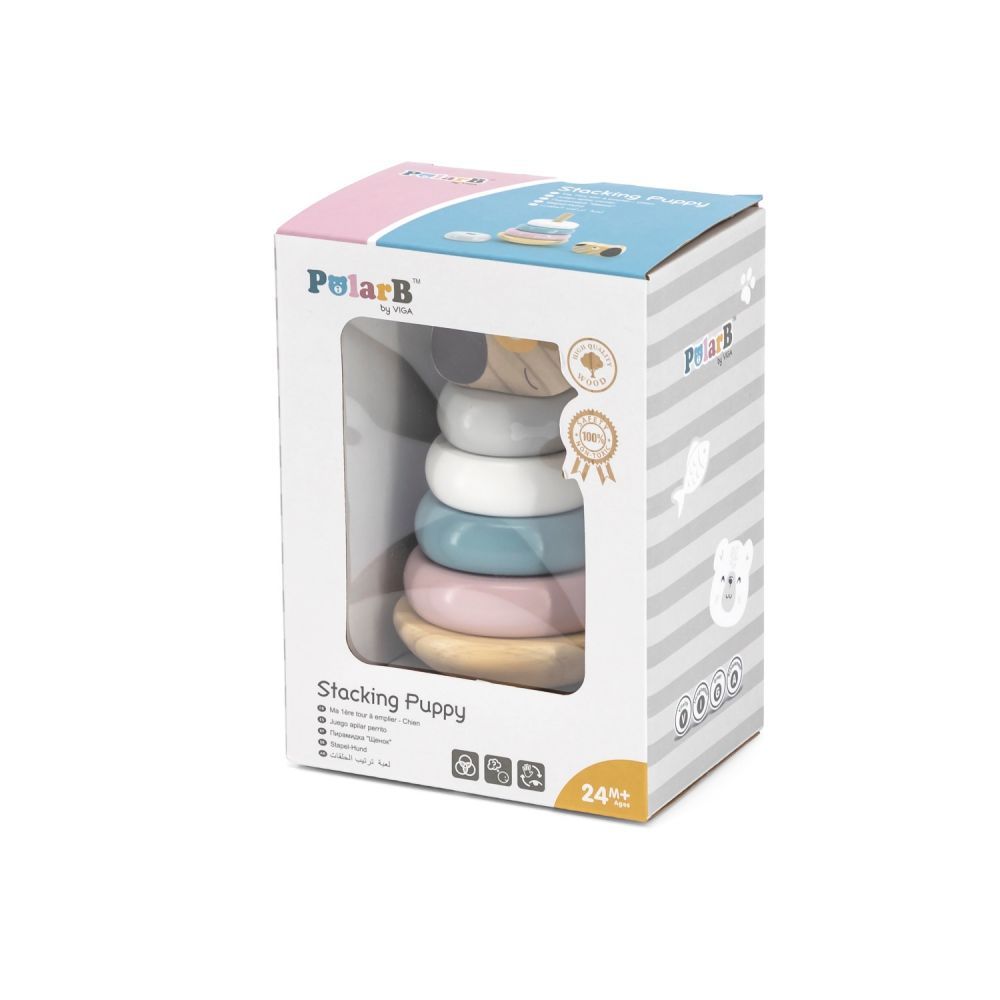 Układanka piramidka piesek Układanka piramidka piesek