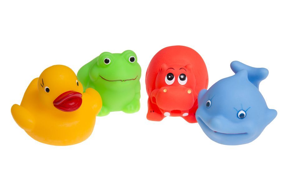 Zwierzątka do kąpieli 4 szt. Zwierzątka do kąpieli 4 szt.
