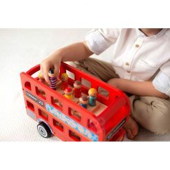 Drewniana Zabawka Autobus