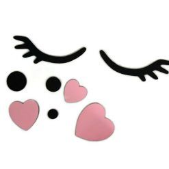 Dekoracja oczka z serduszkami