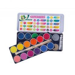 Farbki 24 Kolory Plus Biała i Pędzle