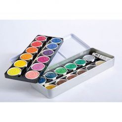 Farbki 24 Kolory Plus Biała i Pędzle